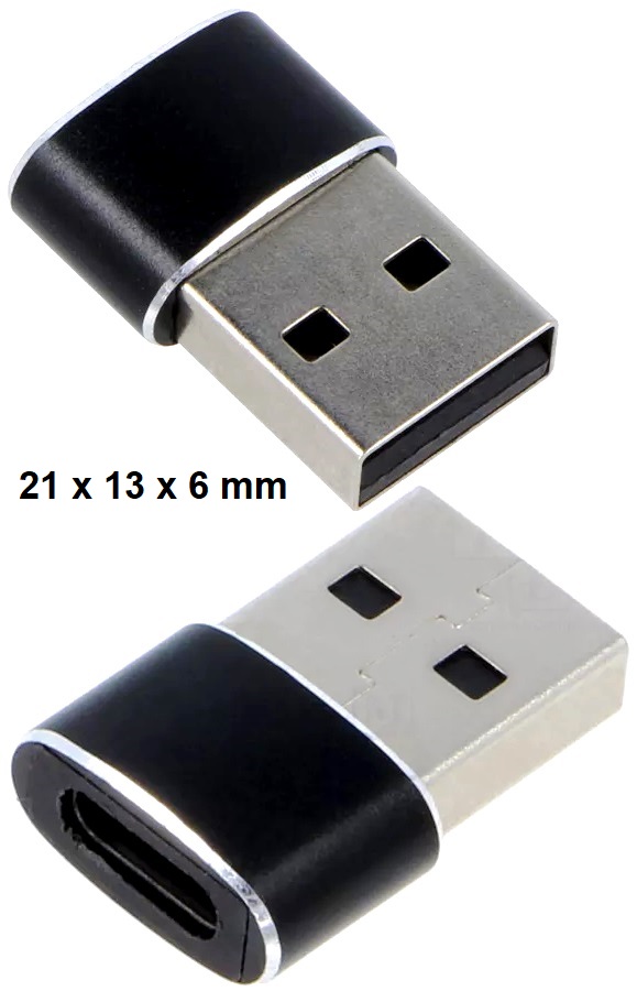 Adaptador USB-A USB-C Mini